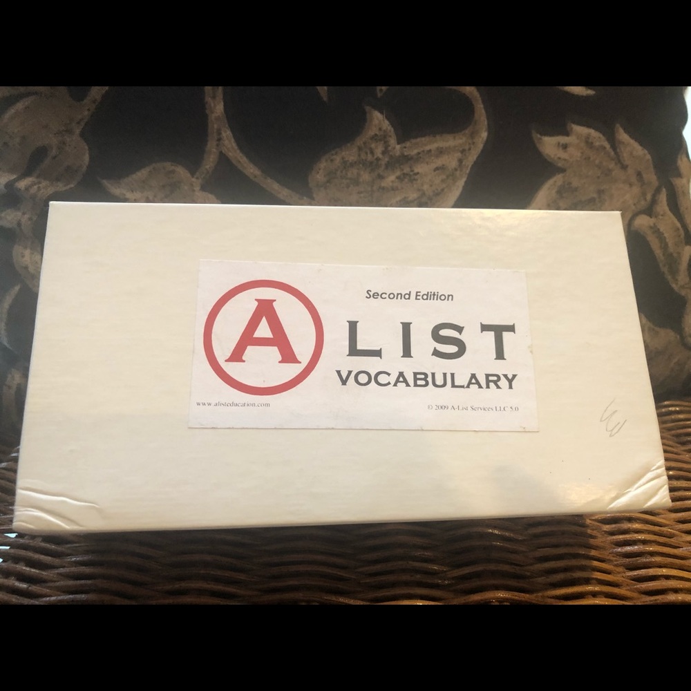 Flash cards for SAT testing